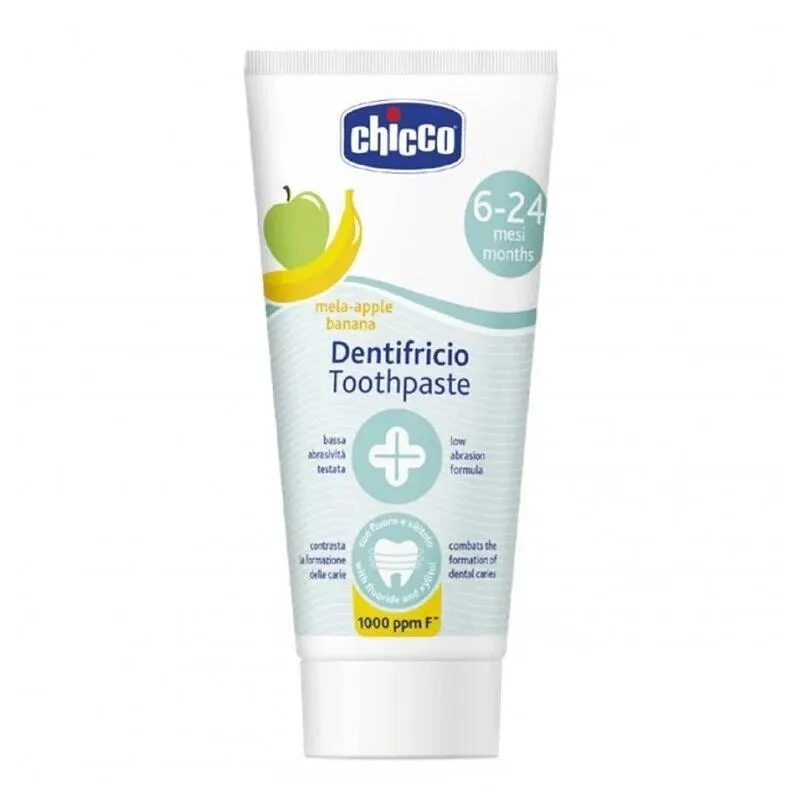 Chicco 兒童木醣醇含氟牙膏50ml(水果草莓/蘋果香蕉/鳳梨水果) 1000ppm含氟 米菲寶貝 歷史價格詳細信息