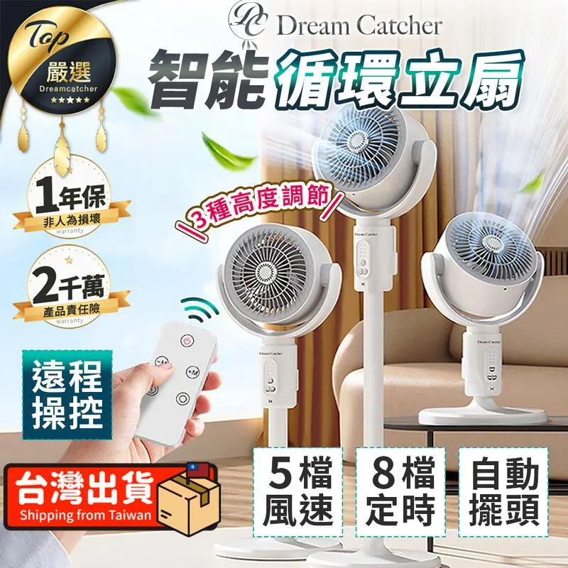 【3段高度可調節】智能循環立扇 循環扇 電風扇 立扇 風扇 電扇 智能電扇 多檔風速 可定時 可遠端遙控｜HNFE81 歷史價格詳細信息