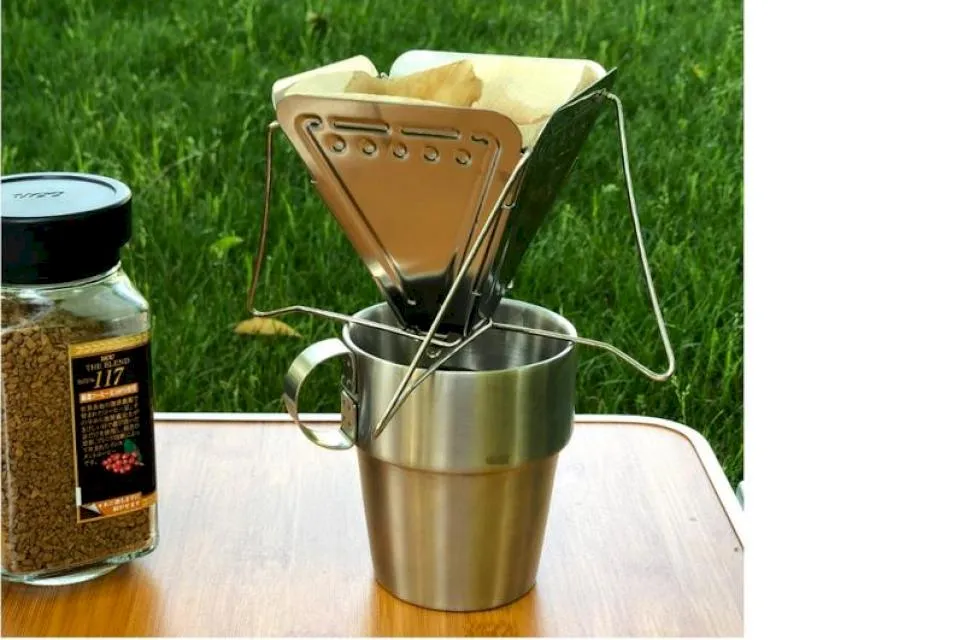 Caiyi 不銹鋼8件組套鍋登山露營便攜燒烤鍋具適5-6人套裝組合 歷史價格詳細信息