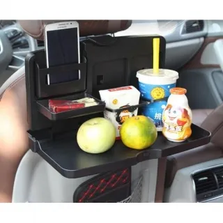 車用椅背餐桌 多功能置物架 車用餐桌 餐盤 置物架 餐桌 歷史價格詳細信息