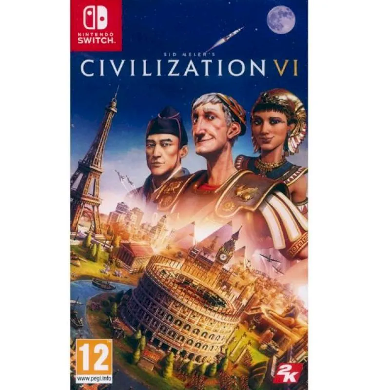 switch 文明6 中文  下午兩點前拍可當天發貨  tb大店買的二手，外盒至少75新，卡至少8成新  NS版和PC版 歷史價格詳細信息