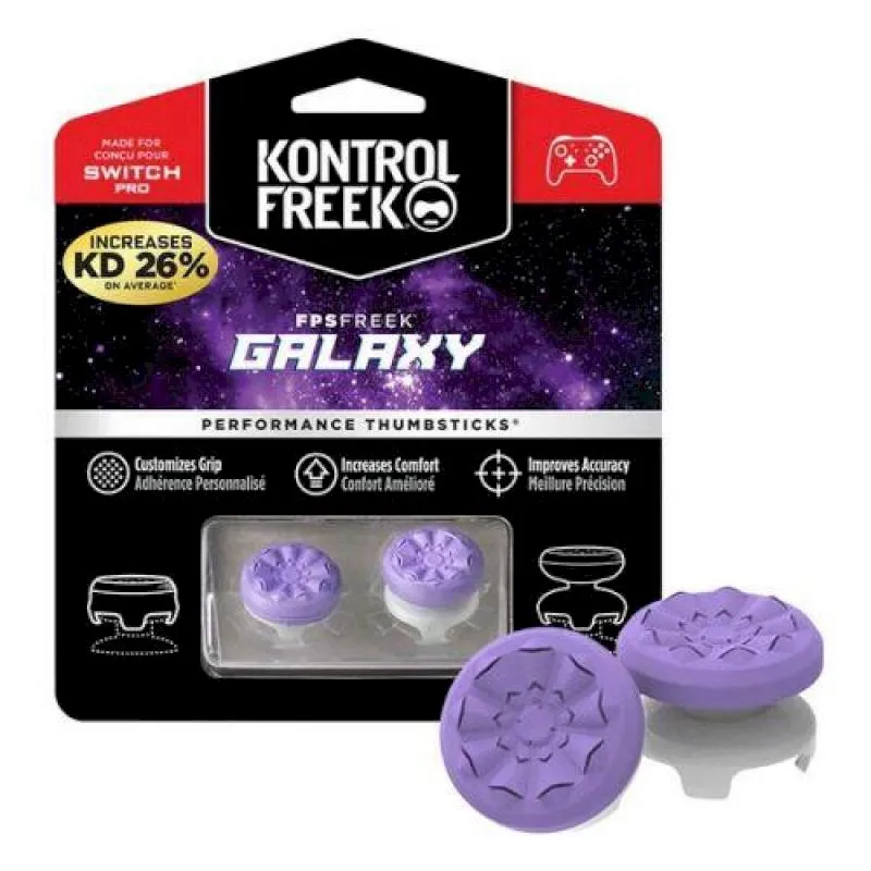 KontrolFreek NS Switch Pro 控制器專用類比蘑菇頭+握把保護套 PK-2345-PRO 歷史價格詳細信息
