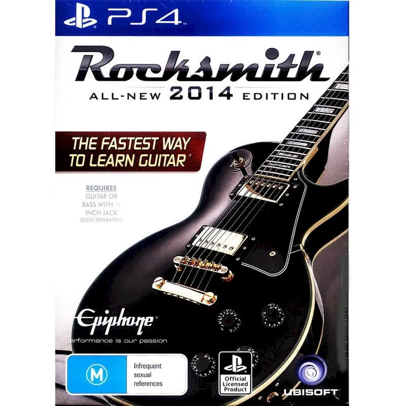 PS4 搖滾史密斯 2014 重製版 英文美版(附音源線) Rocksmith 2014 Edition(現貨全新) 歷史價格詳細信息