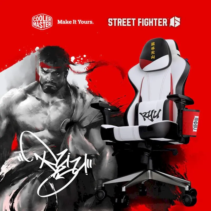 Cooler Master 酷碼 Caliber X2 快打旋風聯名款-RYU 電競椅 自行安裝 歷史價格詳細信息