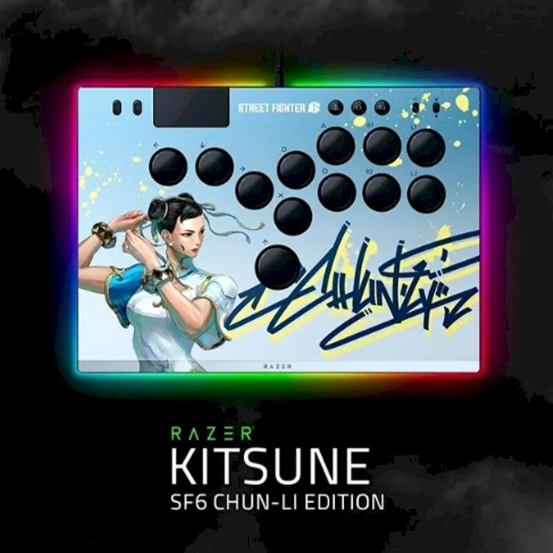 Razer 雷蛇 Kitsune 全光軸按鈕街機控制器 電競格鬥搖桿 快打旋風Chun-Li10月到 【GAME休閒館】 歷史價格詳細信息