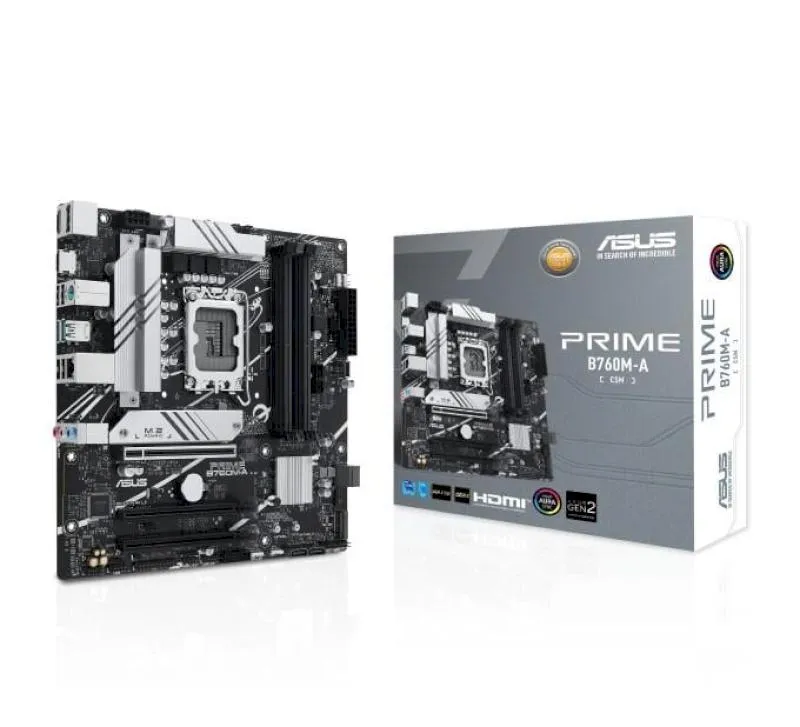 【ASUS 華碩】PRIME B760M-A-CSM 主機板+Intel Core i3-14100 4核8緒 中央處理器(M+C組合包) 歷史價格詳細信息