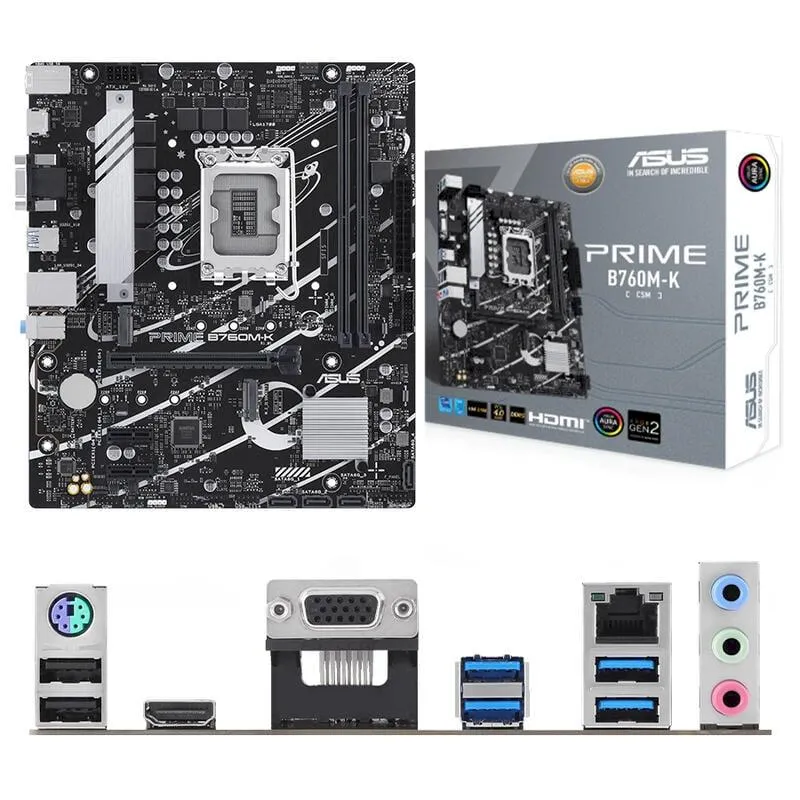 ASUS華碩 PRIME B760M-K D4-CSM 主機板 歷史價格詳細信息