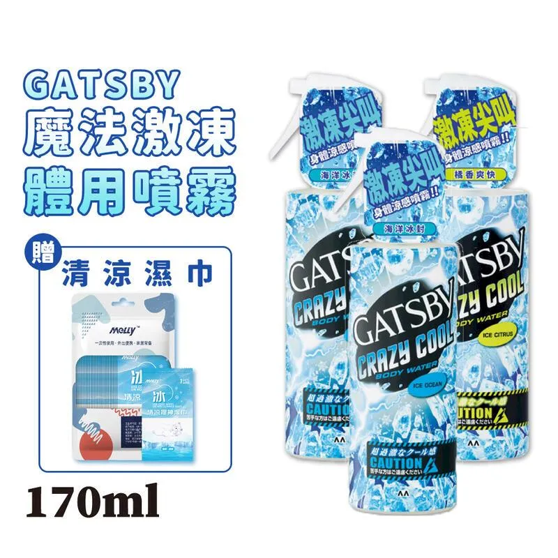 GATSBY魔法激凍體用噴霧170ml(無香) 歷史價格詳細信息