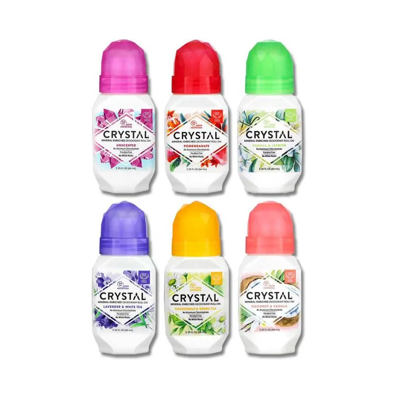 美國CRYSTAL-滾珠型身體淨味爽身除臭劑(6款可選)66ml/瓶 歷史價格詳細信息