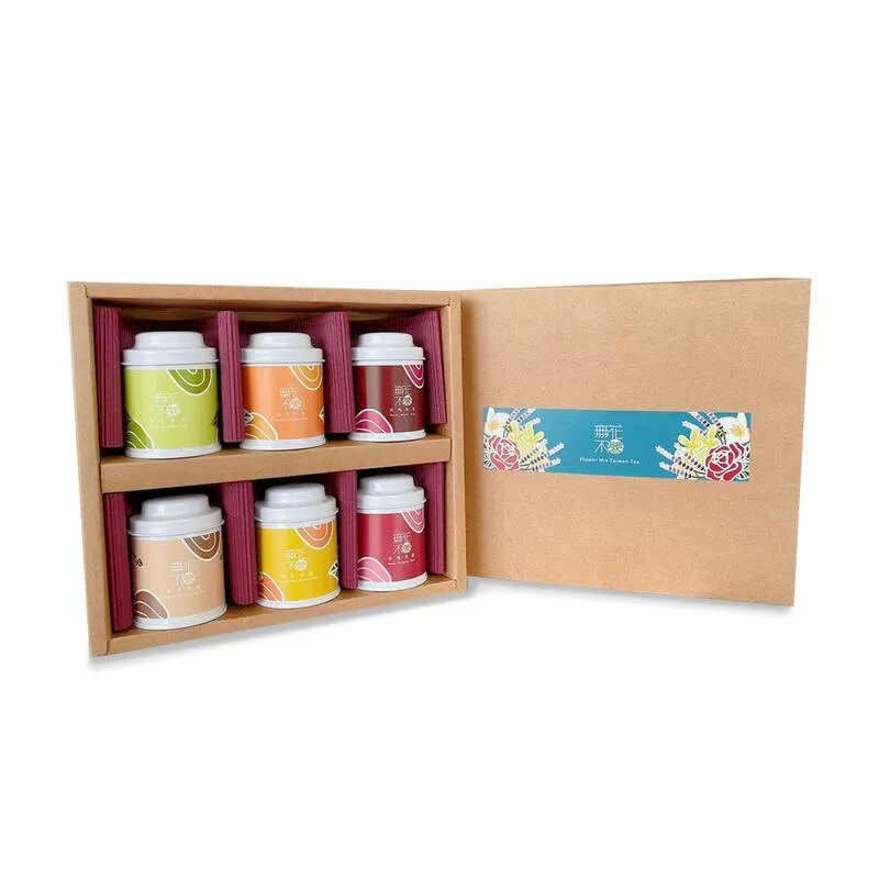 無藏【無花不茶】綜合花茶6入澎湃茶葉禮盒 價格比較,價格查詢,歷史價格詳細信息