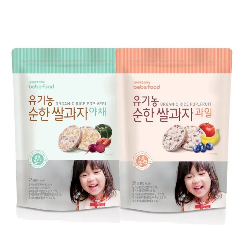 韓國 bebefood寶寶福德 糙米餅 5入組(水果口味)寶寶磨牙餅乾 歷史價格詳細信息