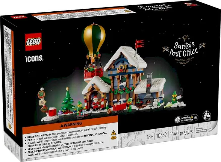 LEGO 10339 耶誕老人的郵局 Santa＇s Post Office  Icons系列 歷史價格詳細信息