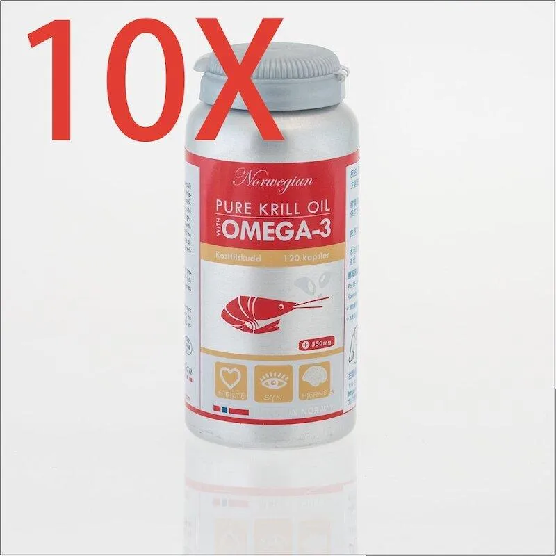 【挪威北極熊魚油】挪威北極熊三倍濃縮 Omega-3 魚油膠囊 (144顆*2瓶) 歷史價格詳細信息