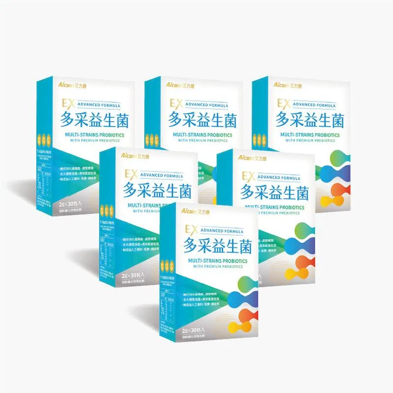 艾力康Aicom 多采益生菌EX (30包/盒) 乳酸菌 消化 排便順暢 歷史價格詳細信息