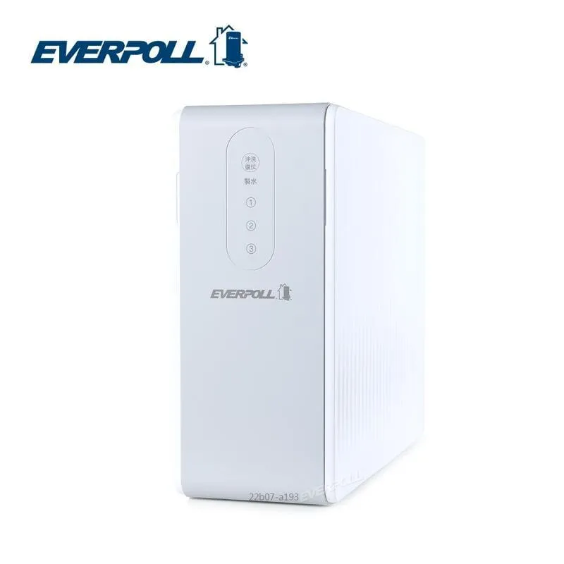 【EVERPOLL】直出RO淨水器 RO-800G 搭配EVB-298-E 廚下型雙溫UV觸控飲水機 歷史價格詳細信息