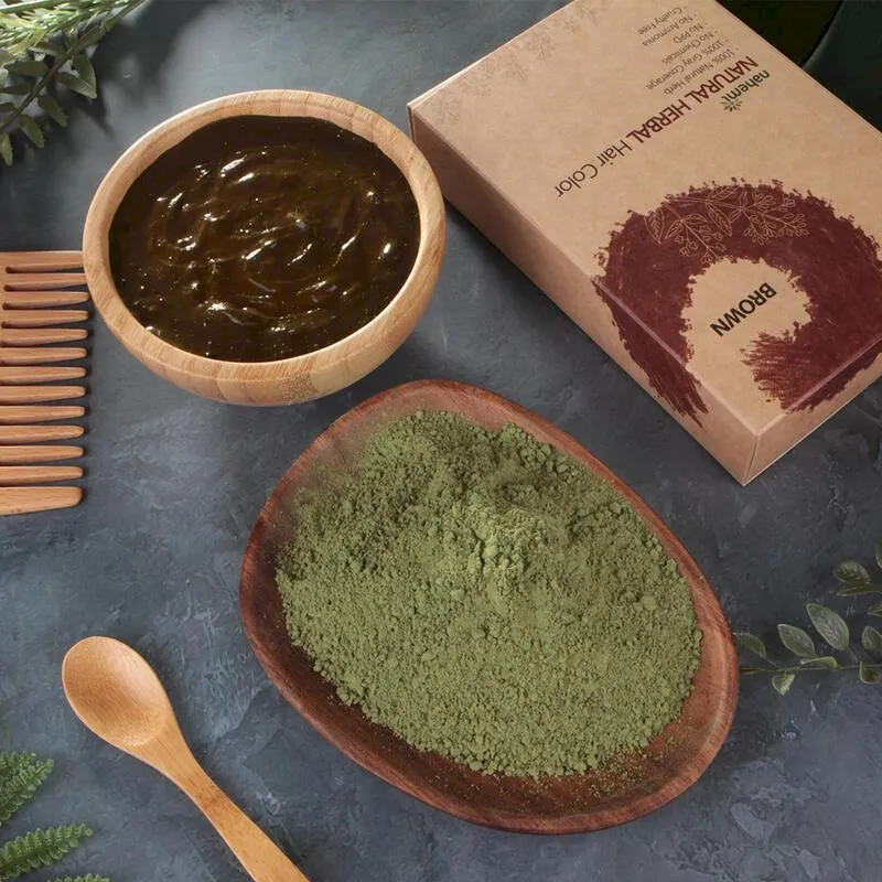 【Nahemi 娜禾蜜】草本增色護髮粉可可棕100gx2+涼感無矽靈健髮洗髮露500ml 歷史價格詳細信息