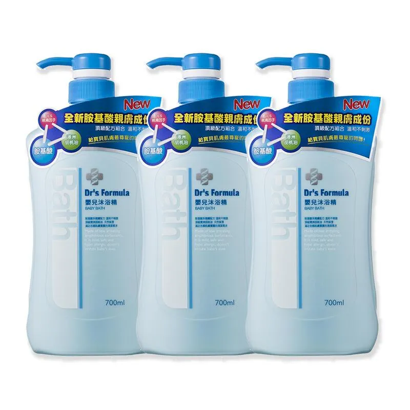 台塑生醫 Drs Formula 嬰兒雙重洗淨組(沐浴精700g+洗髮精700g+洗手乳400g) 歷史價格詳細信息