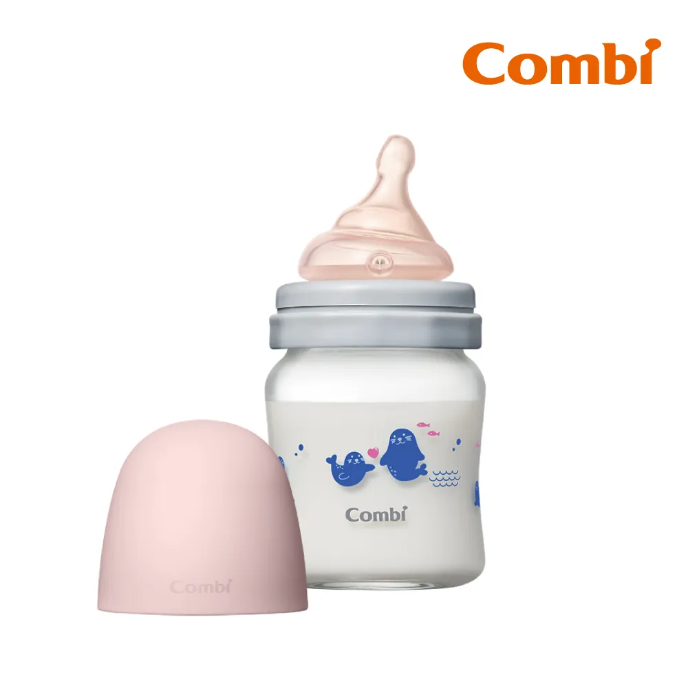Combi 真實含乳寬口玻璃奶瓶 玻璃奶瓶 120ml 【樂兒屋】 歷史價格詳細信息