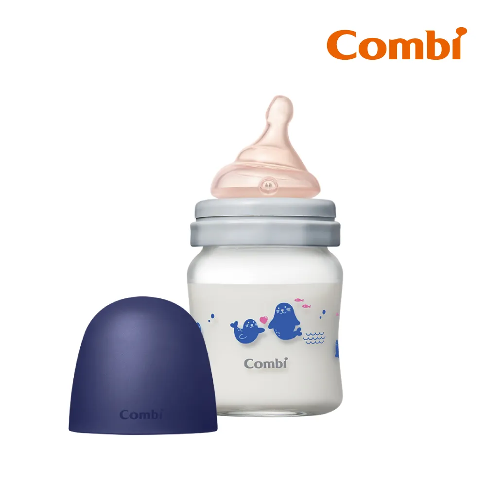 Combi 真實含乳寬口玻璃奶瓶 玻璃奶瓶 120ml 【樂兒屋】 歷史價格詳細信息