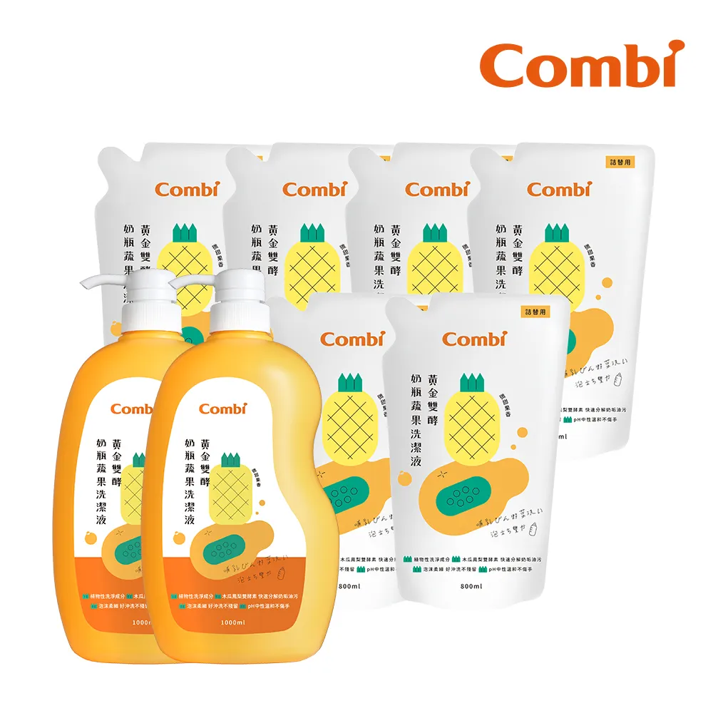 Combi 酵素奶瓶蔬果洗潔液 歷史價格詳細信息