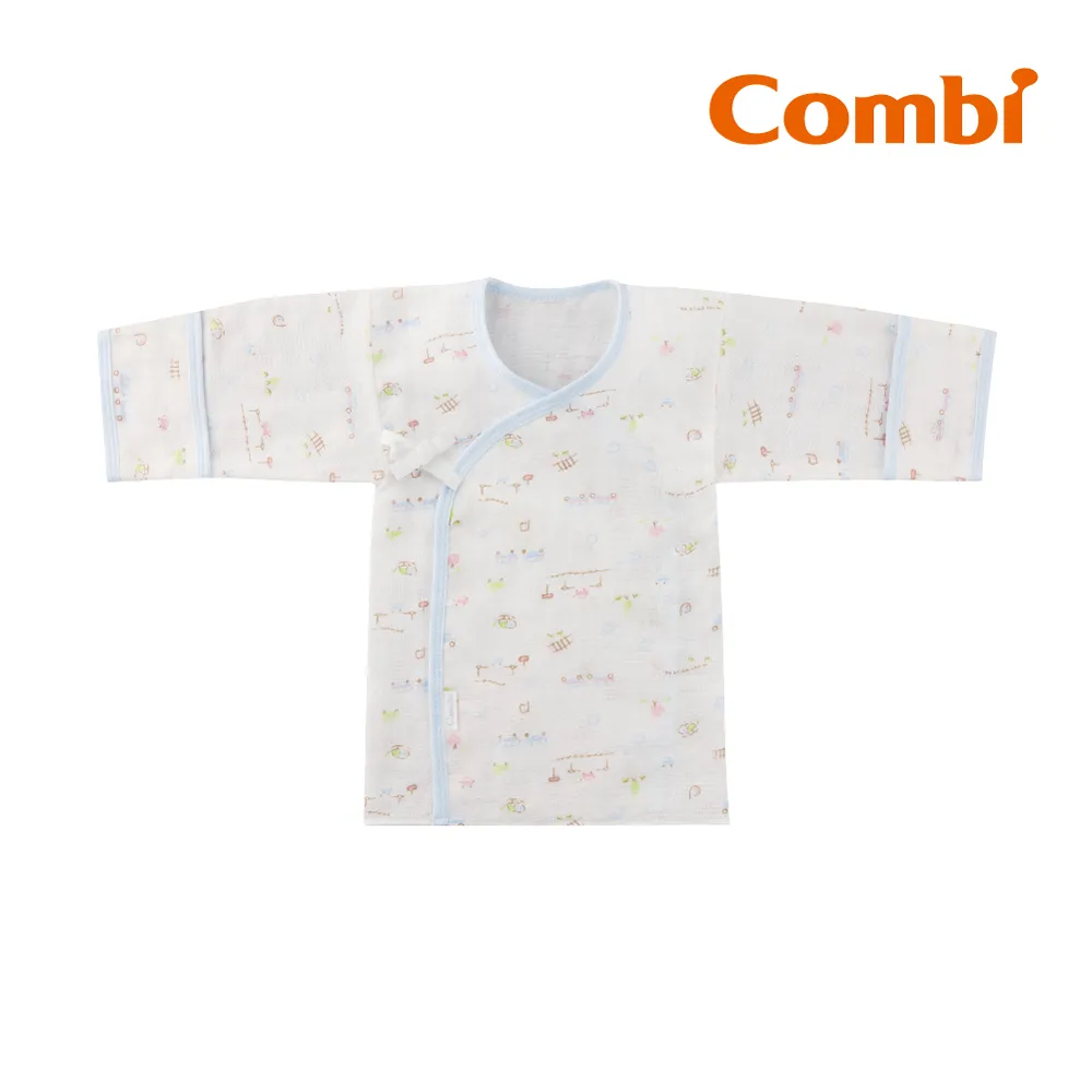 《 Combi 》 純棉柔紗紗布肚衣2入組-快樂車車 (二色可選) 歷史價格詳細信息