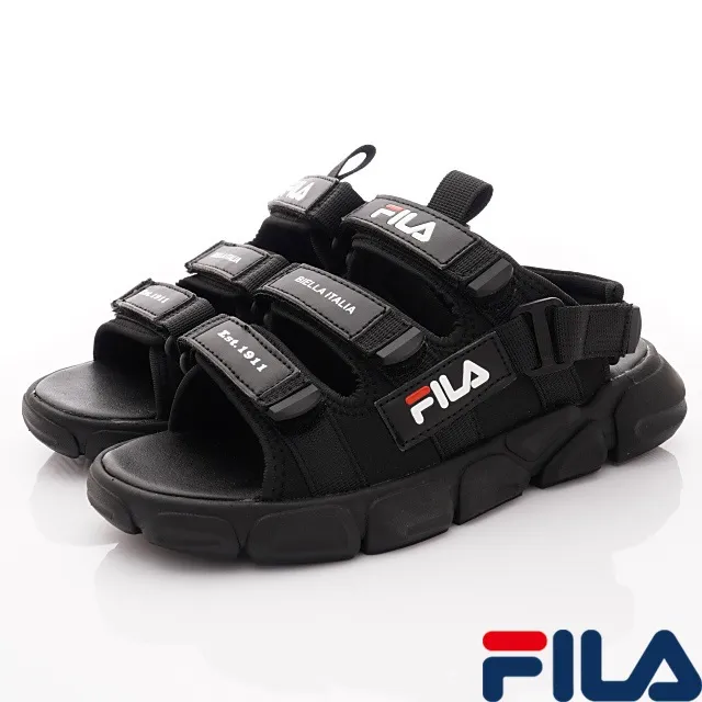 【FILA】頂級童鞋-休閒運動涼鞋-2-S427V-123藍-16~22cm 歷史價格詳細信息