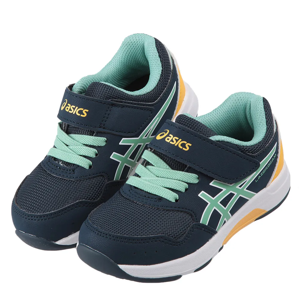 《布布童鞋》asics亞瑟士LAZERBEAM寶藍粉色兒童機能運動鞋(19~24公分) [ J1R053B ] 歷史價格詳細信息