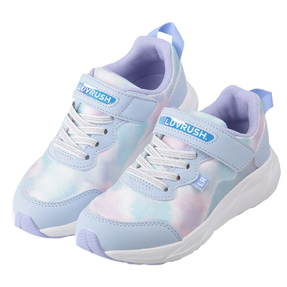 《布布童鞋》Moonstar日本LUVRUSH雲彩霓白色兒童機能運動鞋(19~24公分) [ I4E598M ] 歷史價格詳細信息