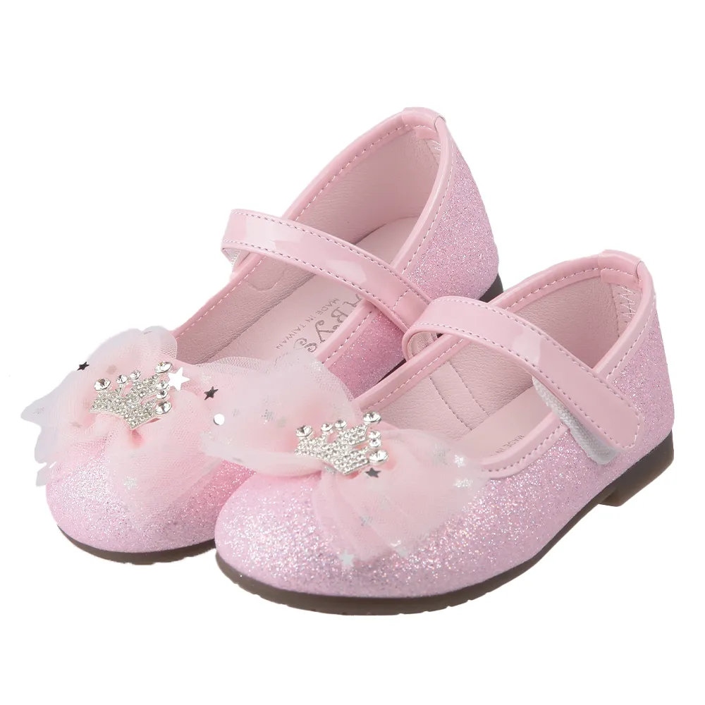 《布布童鞋》閃亮水晶單鑽蝴蝶結水藍色兒童公主鞋(16~21公分) [ Q1V169B ] 歷史價格詳細信息