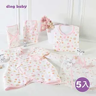 ding baby 歡樂木馬純棉反摺袖紗布肚衣3入組-粉 歷史價格詳細信息