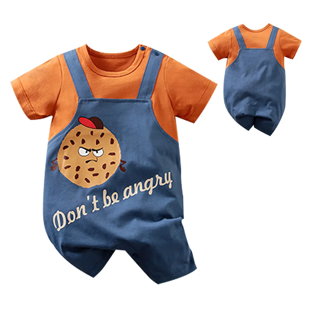 【Mesenfants】寶寶短袖包屁衣 嬰兒連身衣 新生兒獅子造型服 歷史價格詳細信息