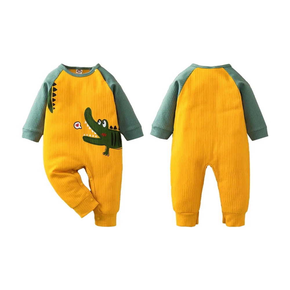 長袖連身衣 可愛動物寶寶兔裝 棉質嬰兒服 LW4470 好娃娃 歷史價格詳細信息