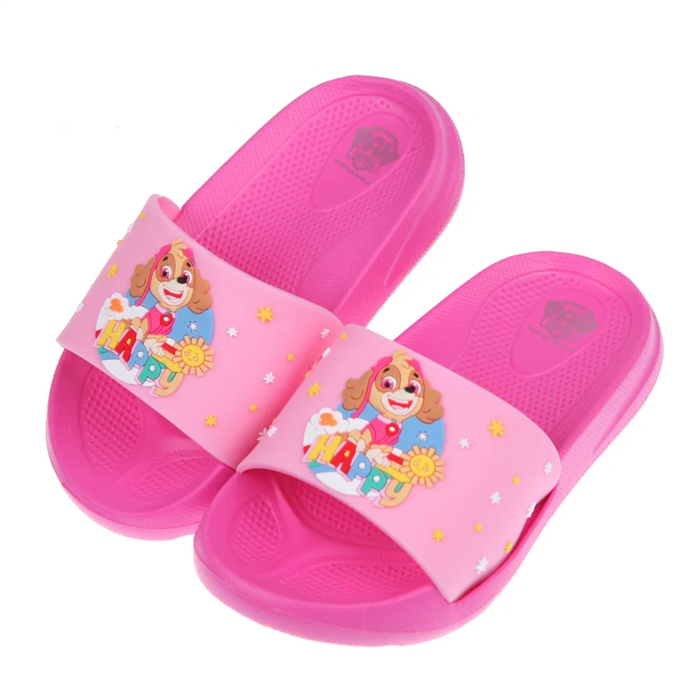 《布布童鞋》汪汪隊阿奇警長立體圖樣藍色兒童輕量拖鞋(15~19公分) [ M1B707B ] 歷史價格詳細信息