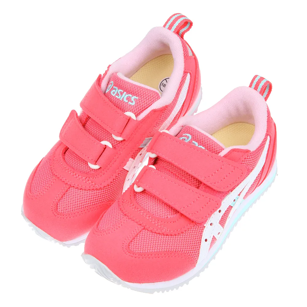 《布布童鞋》asics亞瑟士COTLA經典藍白綠色寶寶機能學步鞋(13~15.5公分) [ J4B382M ] 歷史價格詳細信息