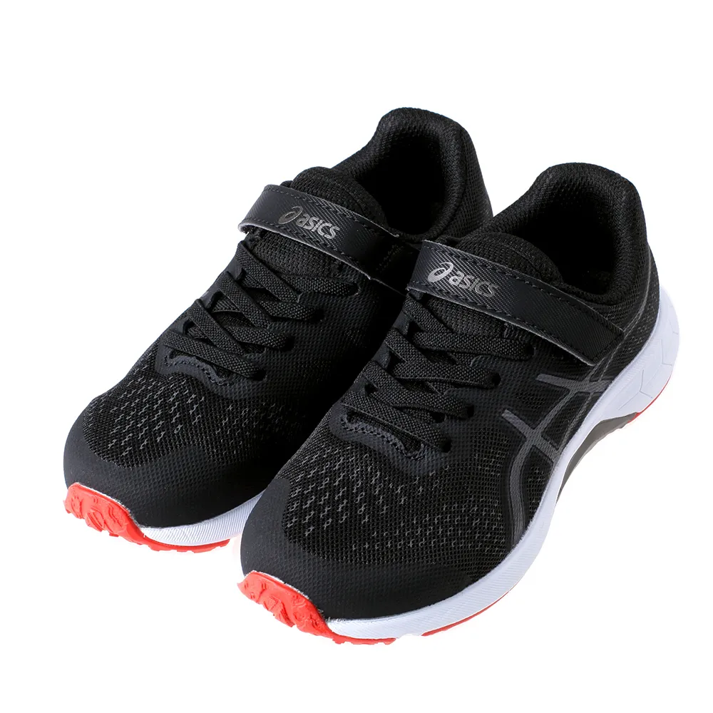 《布布童鞋》asics亞瑟士LAZERBEAM稜光深藍粉兒童機能運動鞋(16~21公分) [ J2N140R ] 歷史價格詳細信息