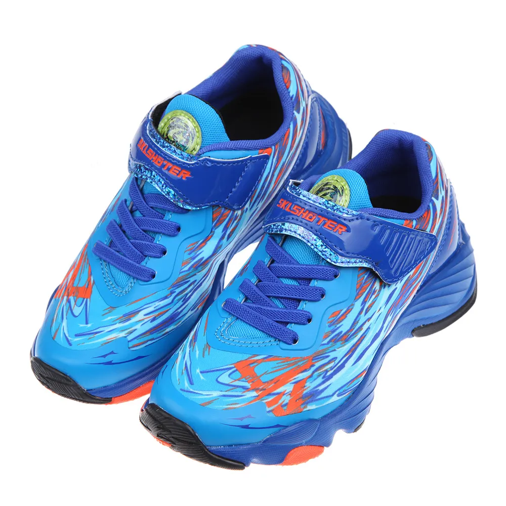 【Moonstar】日本新藍色流線兒童運動機能鞋｜15~21公分｜I9A1G5B｜布布童鞋 歷史價格詳細信息