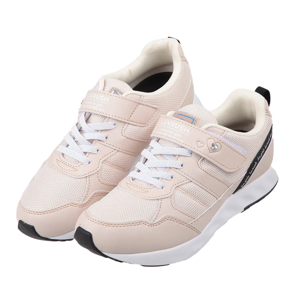 Moonstar日本LUVRUSH率真藍色蝴蝶結兒童機能運動鞋 歷史價格詳細信息