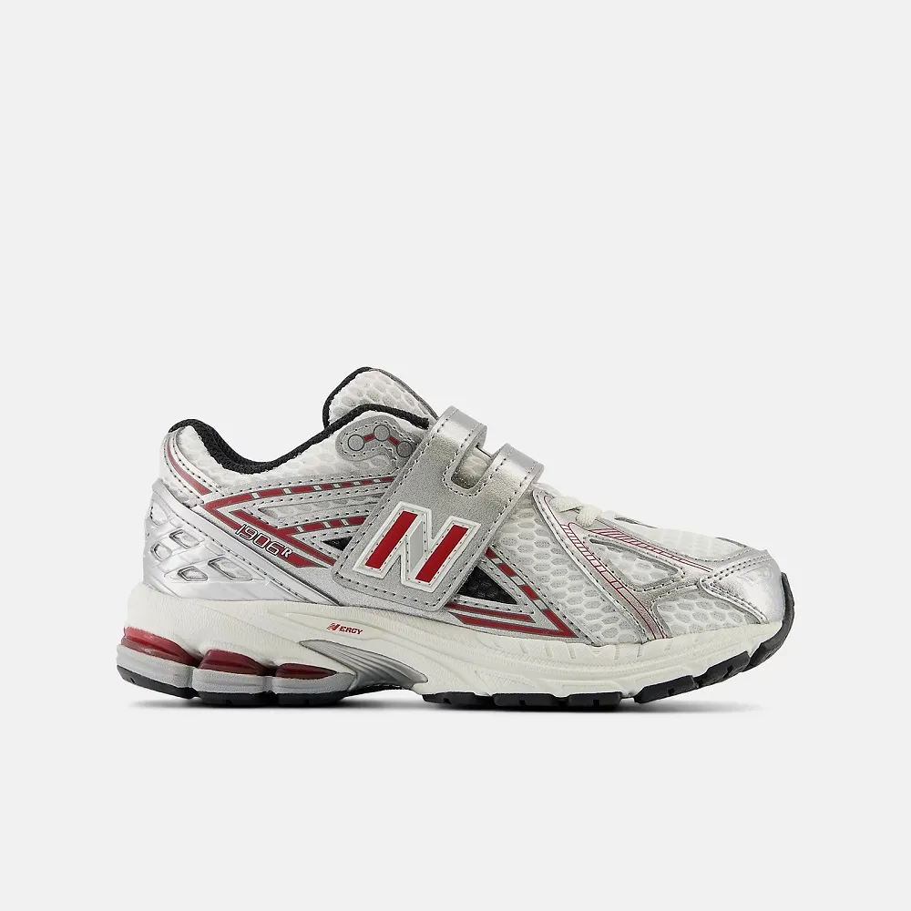New Balance PV1906RA 中童 休閒鞋 運動 復古 W寬楦 NB 1906R 魔鬼氈 穿搭 銀黑 歷史價格詳細信息