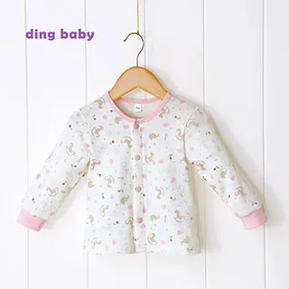 ding baby 歡樂木馬純棉反摺袖紗布肚衣3入組-粉 歷史價格詳細信息