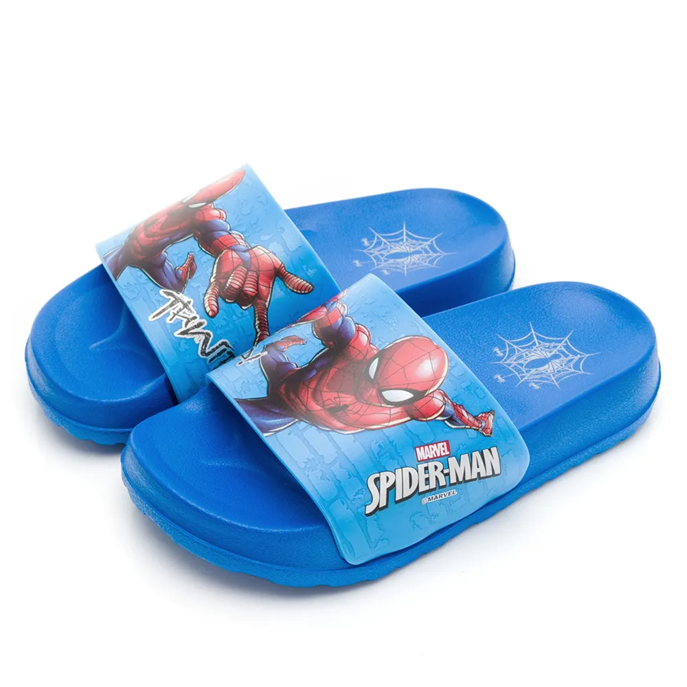 漫威 蜘蛛人童鞋 拖鞋 二穿鞋 休閒鞋 布希鞋 園丁鞋 舒適 透氣 藍 MNKS99076 歷史價格詳細信息
