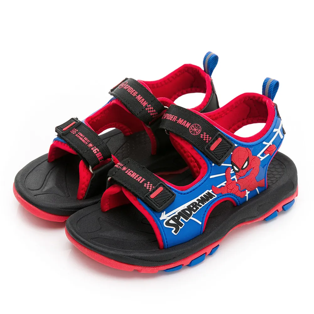 【Marvel 漫威】蜘蛛人 童鞋 輕量運動鞋/4D鞋墊 透氣 輕量 舒適 藍(MNKR45206) 歷史價格詳細信息