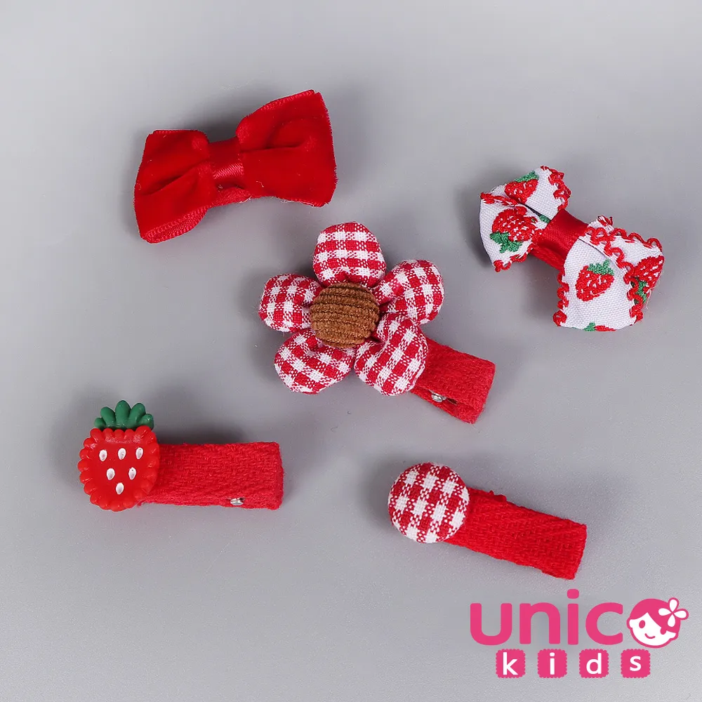 UNICO 兒童超靚長飄帶粉色蝴蝶結編髮全包布邊夾/髮夾-2入 歷史價格詳細信息