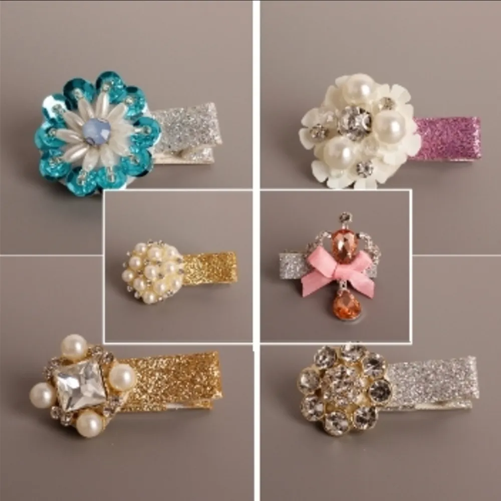 UNICO 兒童 清新甜美珠珠花朵造型後綁帶髮箍 歷史價格詳細信息