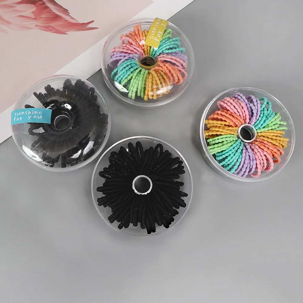 兒童高彈力不傷發橡皮筋韓國寶寶扎頭發圈公主發飾可愛小女孩頭飾 歷史價格詳細信息