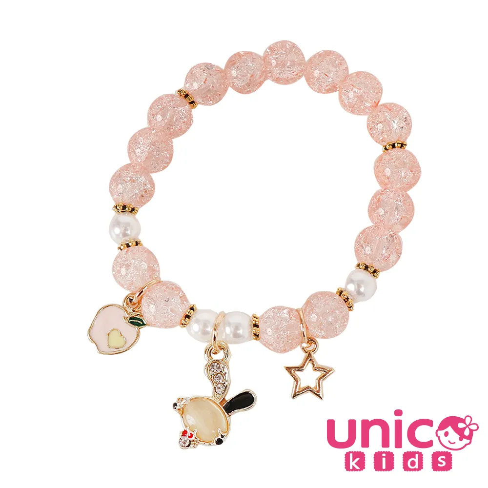 UNICO 兒童甜美元素串珠手鍊/配飾-粉彩色 歷史價格詳細信息