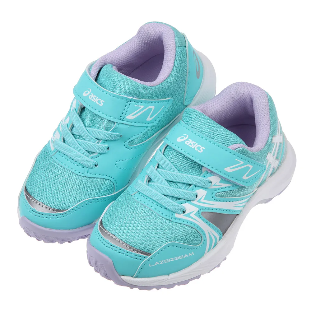 《布布童鞋》asics亞瑟士LAZERBEAM白紋薄荷綠色兒童機能運動鞋(16~22公分) [ J1U109C ] 歷史價格詳細信息