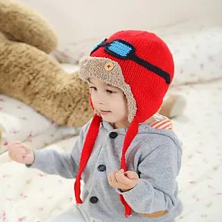 PS Mall 加絨眼鏡飛行員保暖護耳毛帽 秋冬潮帽 1入 歷史價格詳細信息