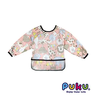 《PUKU》長袖防水圍兜衣_森林小樹(110cm) 歷史價格詳細信息