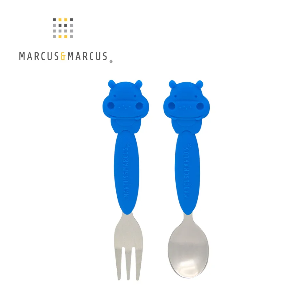 Marcus & Marcus 動物樂園不鏽鋼叉匙餐具組 (共6色可選)【佳兒園婦幼館】 歷史價格詳細信息