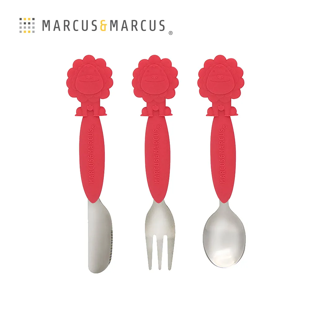 Marcus & Marcus 動物樂園不鏽鋼叉匙餐具組 (共6色可選)【佳兒園婦幼館】 歷史價格詳細信息